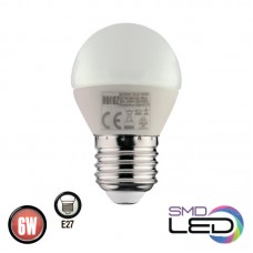 Лампа Led 6вт 4200k E27 Horoz electric