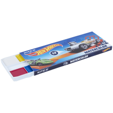 Фарби акварельні медові 12кол. Hot wheels Kite арт.HW21-041