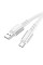 Кабель HOCO X85 Strength charging data cable Type-C 3A 1м (Білий)