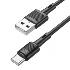 Кабель HOCO X83 Victory charging data cable Type-C 3A 1м (Чорний)