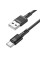 Кабель HOCO X83 Victory charging data cable Type-C 3A 1м (Чорний)