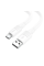 Кабель HOCO X84 Solid charging data cable Type-C 3A 1м (Білий)