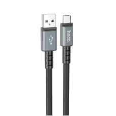 Кабель HOCO X85 Strength charging data cable Type-C 3A 1м (Чорний)