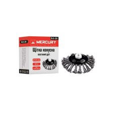 Щітка конусна плетений дріт Mercury R-01-203 125мм м14