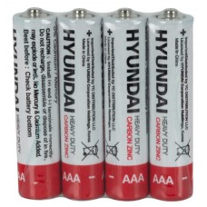 Батарейка Hyundai R03 AAA Carbon Zinc 1шт