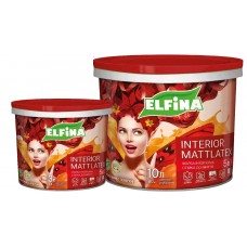 Фарба інтерєрна 7кг Elfina Mattlatex стійка до миття