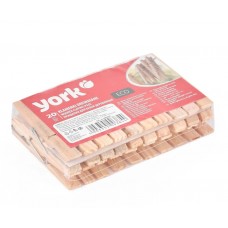 Прищіпки для білизни York 20 шт 096050 Eco