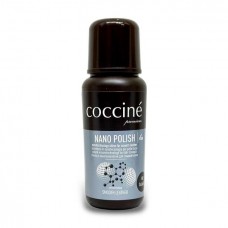 Чорна крем паста для взуття COCCINE Nano Polish black 75мл