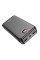 Power Bank Повербанк  Hoco DB35 20000mah 2 USB/Type-C Чорний