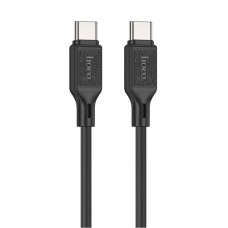 Кабель HOCO X90 Silicone charging data cable Type-C 3A 1м (Чорний)