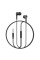 Навушники HOCO Gamble universal earphones with mic M104 (Чорні)