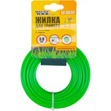 Леска для тримера Mastertool 3x15м круг 19-0030
