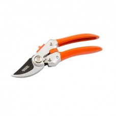 Секатор садовий MASTERTOOL 200 мм ручки AL+PVC лезо SK5+тефлон 14-6123