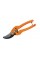 Секатор садовий MASTERTOOL 190 мм з металевими ручками лезо Mn65 14-6108