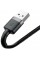 Кабель Baseus Cafule 2.4A AM / Lightning 1m Black (CALKLF-BG1)