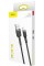 Кабель Baseus Cafule 2.4A AM / Lightning 1m Black (CALKLF-BG1)