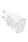 Зарядний пристрій HOCO Single port C143A 20W type C (Білий)