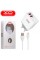 Зарядний пристрій XO L31 + micro usb 2.4A білий