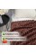 Плед полуторний Шарпей 150*200 см Коричневий Koloco